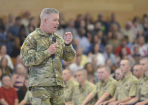 Gen. Hoyer and WVU explain transition to his new role at university